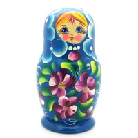 Small Blue Nesting Doll