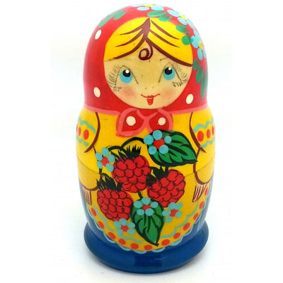 Traditional Strawberry Nesting Doll