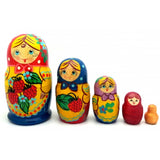 Traditional Strawberry Nesting Doll