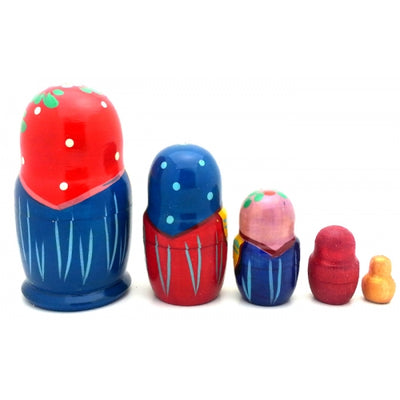 Traditional Strawberry Nesting Doll