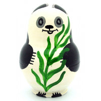 Happy Panda Nesting Doll