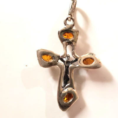 925 silver cross pendant