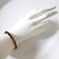 multicolor amber stretchable bracelet 