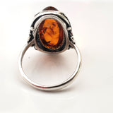 sterling silver classic aber ring