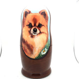 Dogs Breeds Russian Nesting Doll 7" Set