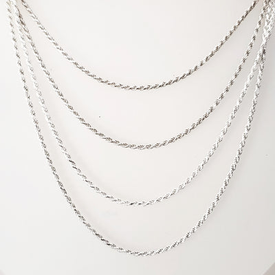 rope silver chain