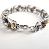 lobster clasp of silver rose bracelet  