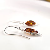 classic amber earrings