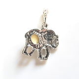 silver elephant pendant