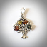 sterling silver tree of life pendant