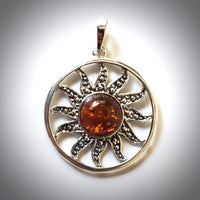 Baltic amber silver amber